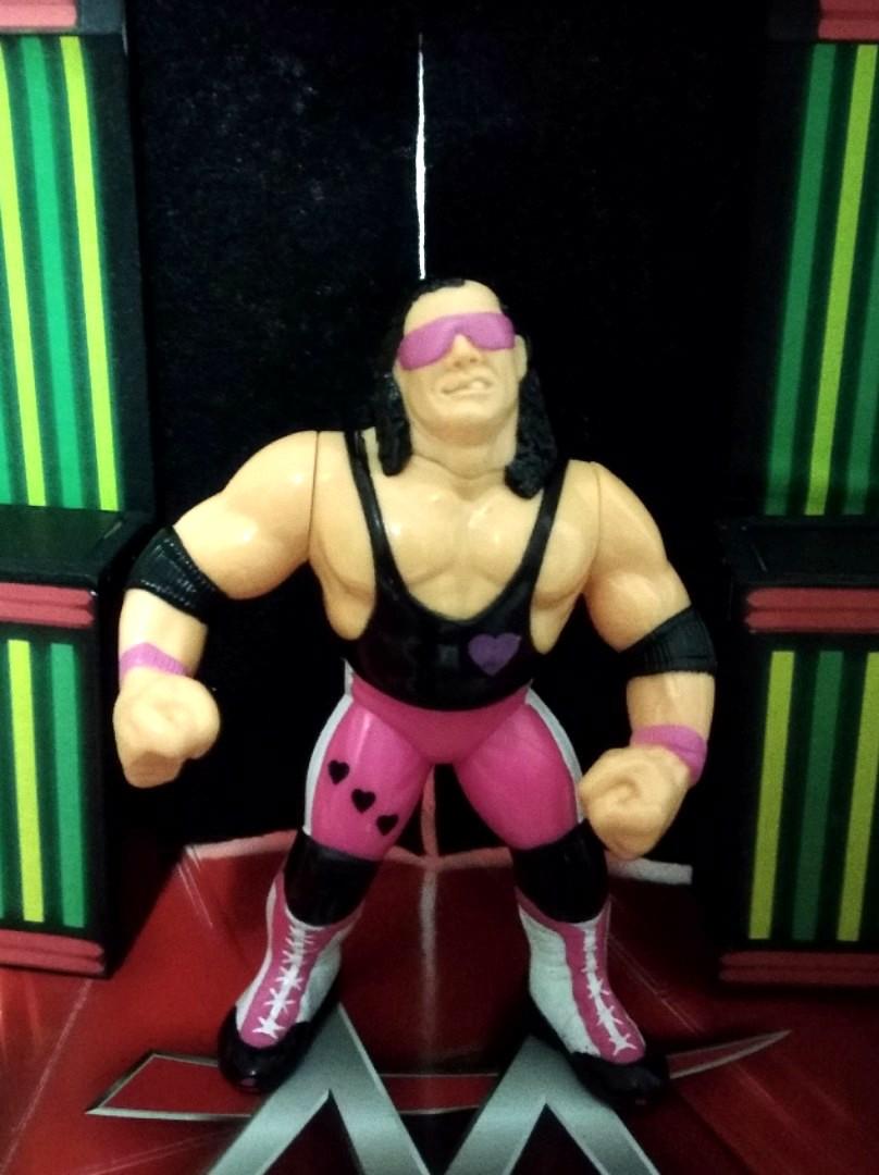 Hasbro WWF figures - Rare Purple Heart Bret Hart, Hobbies & Toys, Toys ...