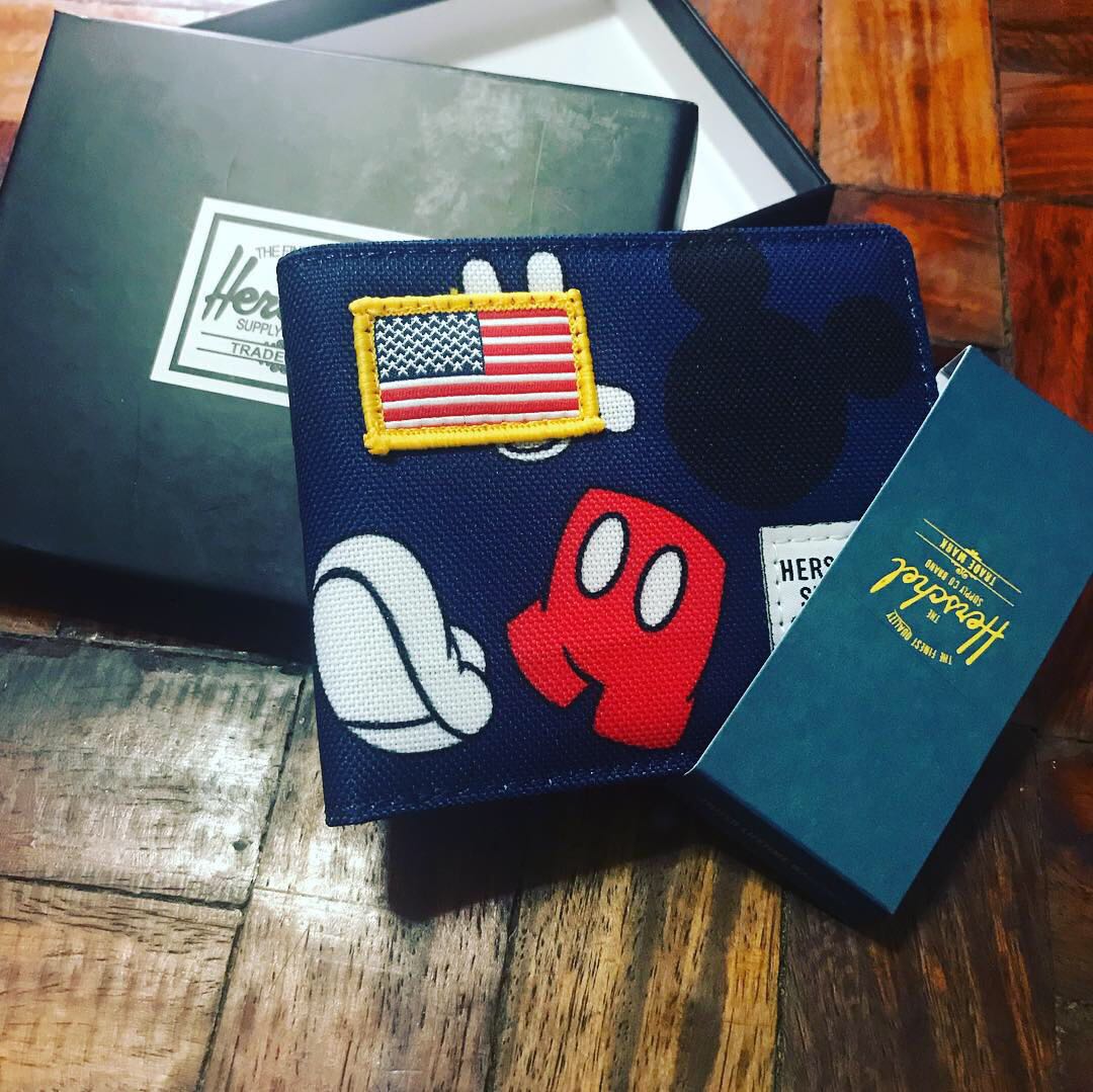 Herschel X Disney, Men's Fashion, Watches & Accessories, Wallets & Card
