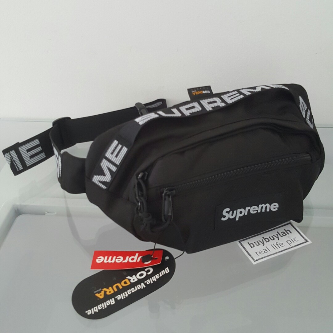 Supreme Crossbody Bag Black | Supreme and Everybody