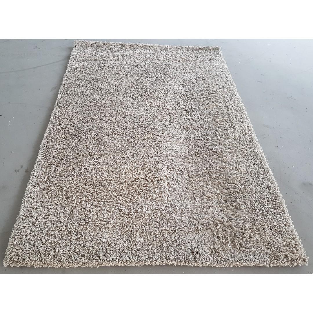 Ikea Hampen Carpet Rug Beige Furniture Others On Carousell