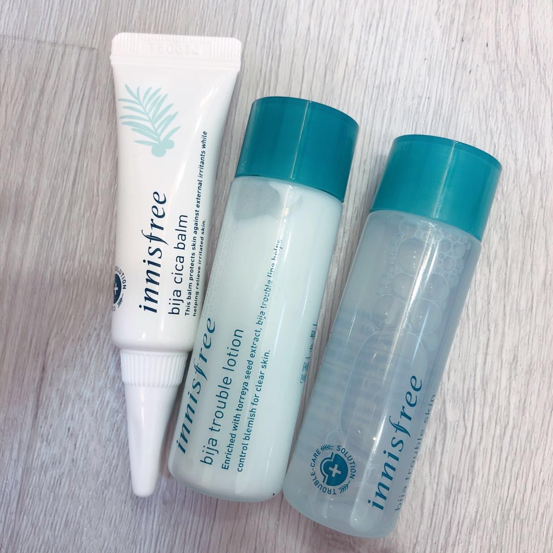 Innisfree Bija Set Beauty Personal Care Face Face Care On Carousell