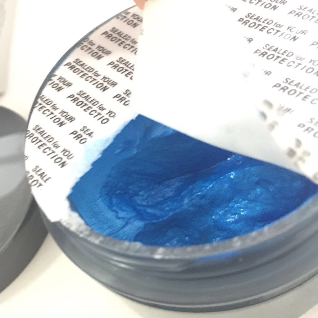 Korean Temporary Blue Hair Dye Wash Off