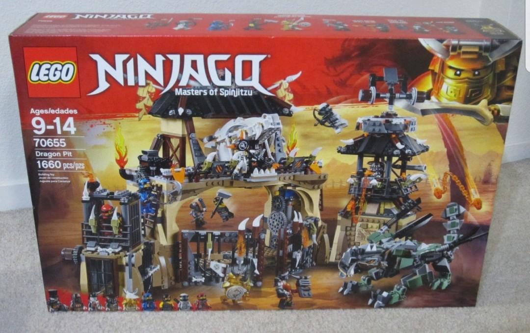 lego ninjago dragon pit price