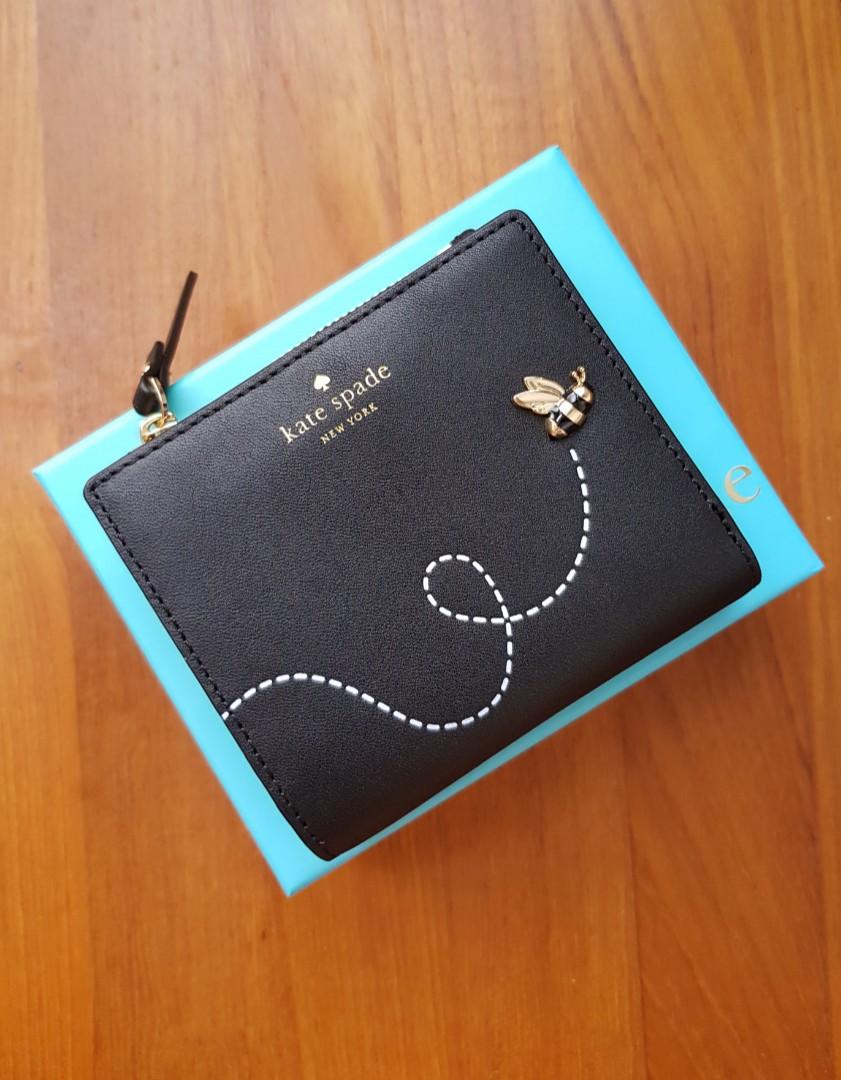 Limited Edition Kate Spade Picnic Perfect Bee Applique Adalyn Wallet (Sold  Out Everywhere!), Women's Fashion, Bags & Wallets, Wallets & Card Holders  on Carousell