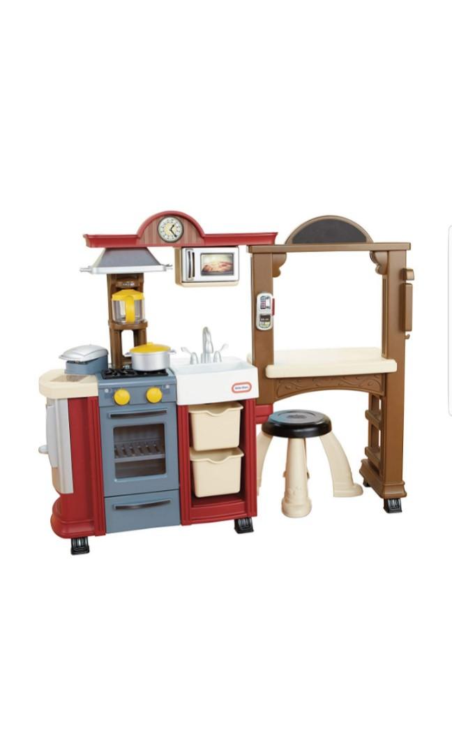 Little Tikes Kitchen And Restaurant Restaurant Kids Children Boys