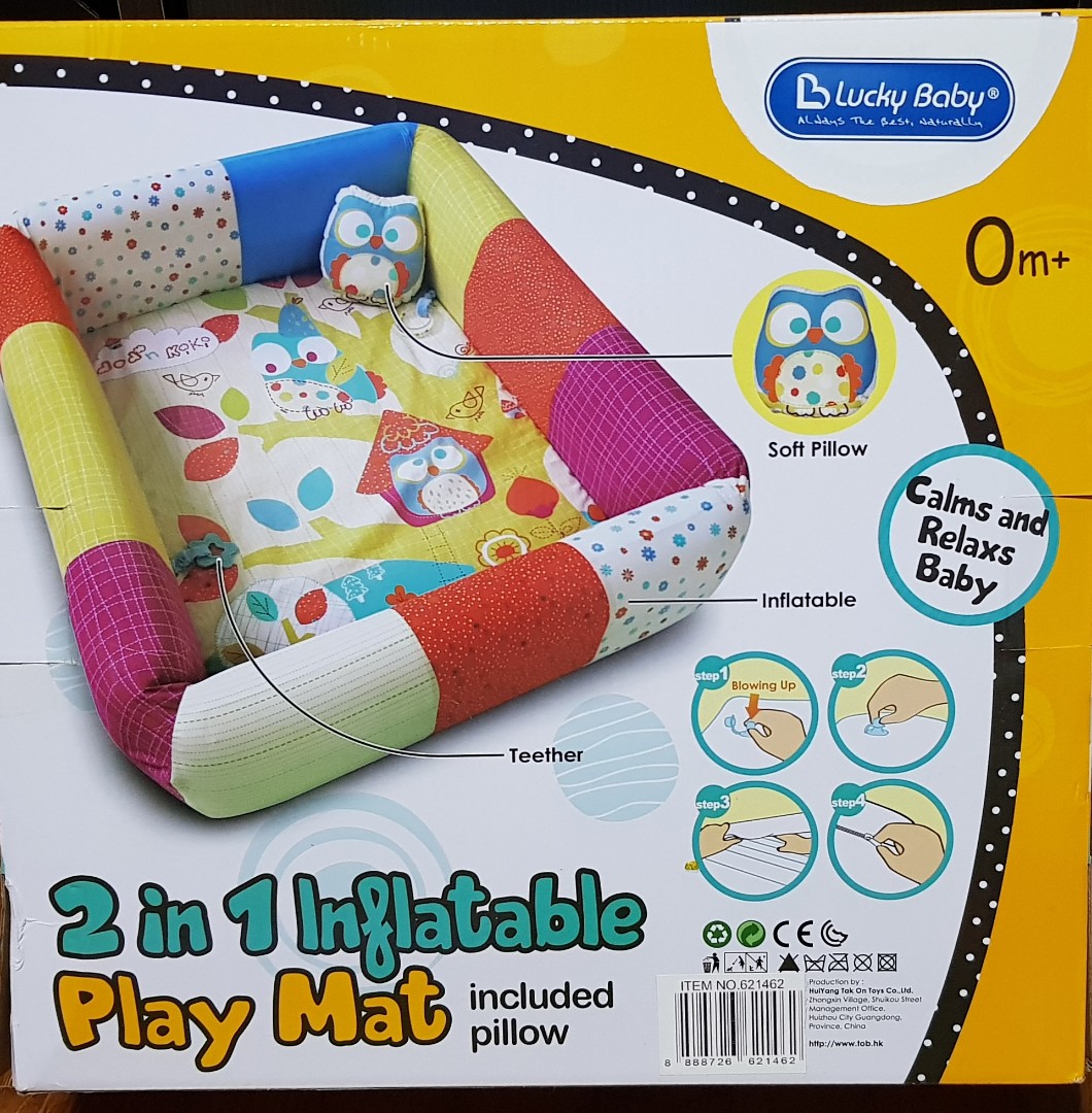 inflatable play mat