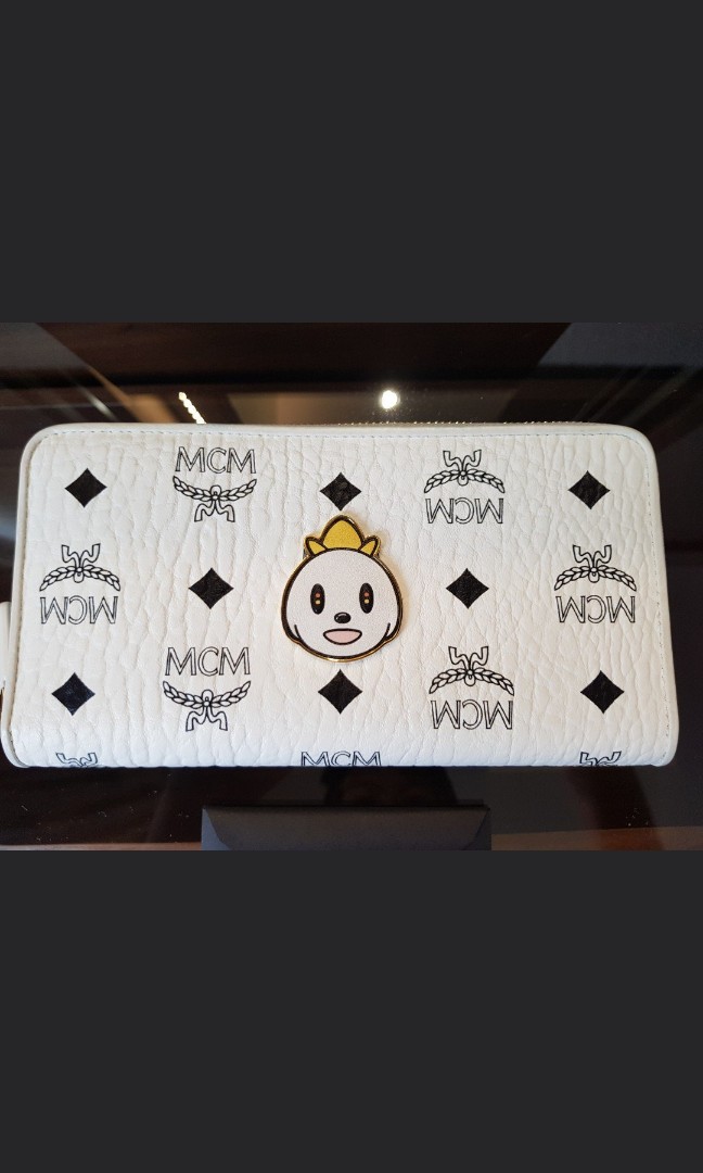 MCM X EDDIE KANG LONG WALLET Luxury Bags Wallets on Carousell