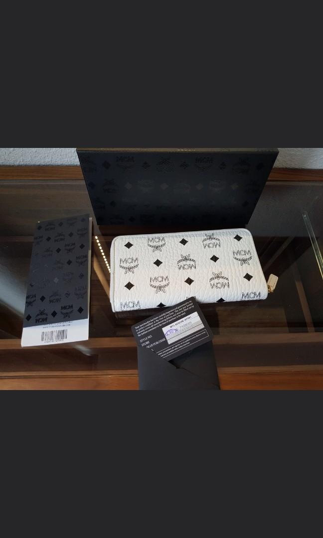 MCM X EDDIE KANG LONG WALLET Luxury Bags Wallets on Carousell