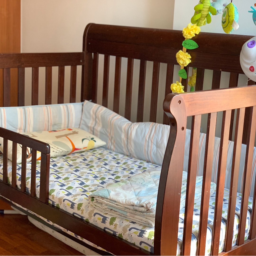 Mdb Million Dollar Baby Convertible Wooden Crib Babies Kids