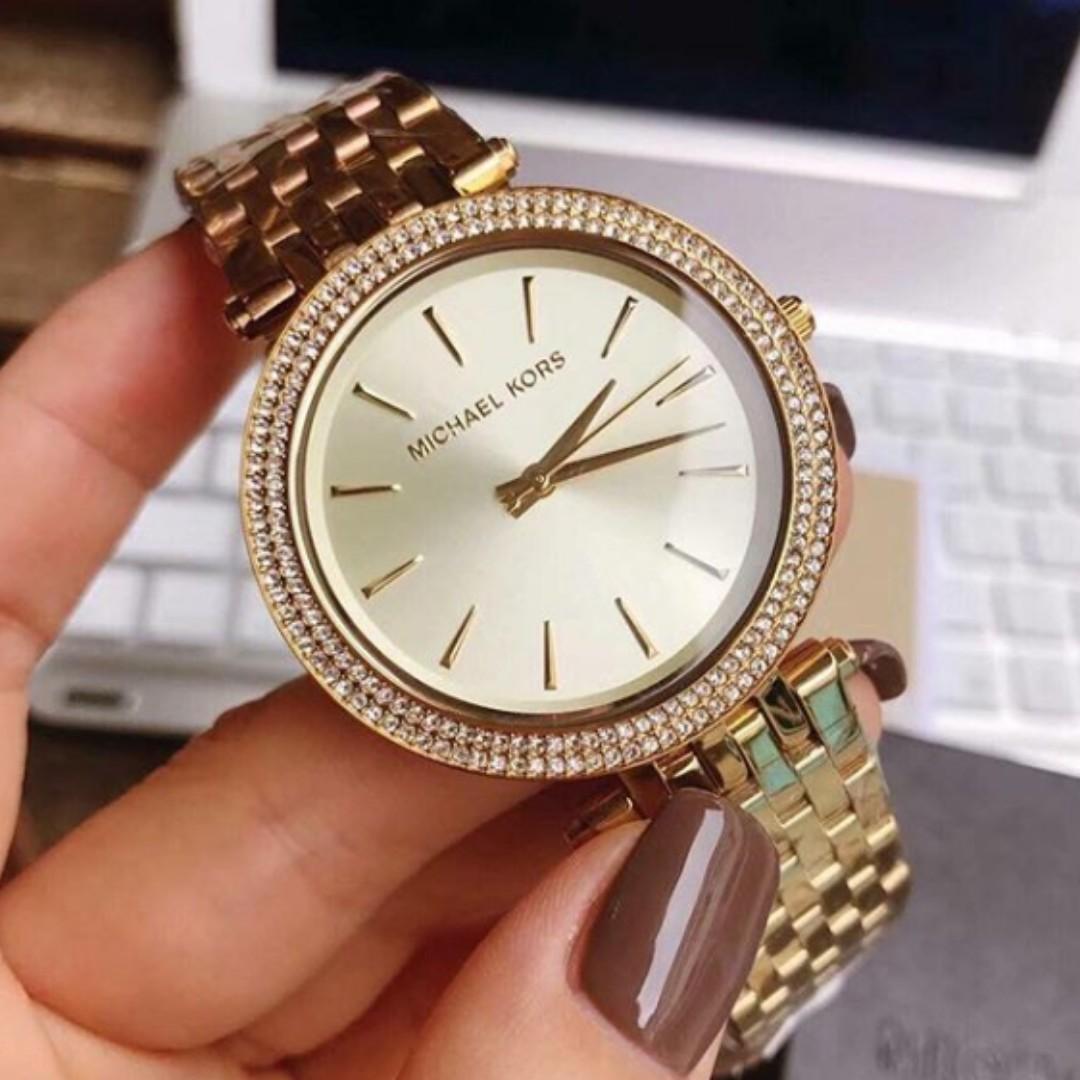 michael kors darci glitz watch