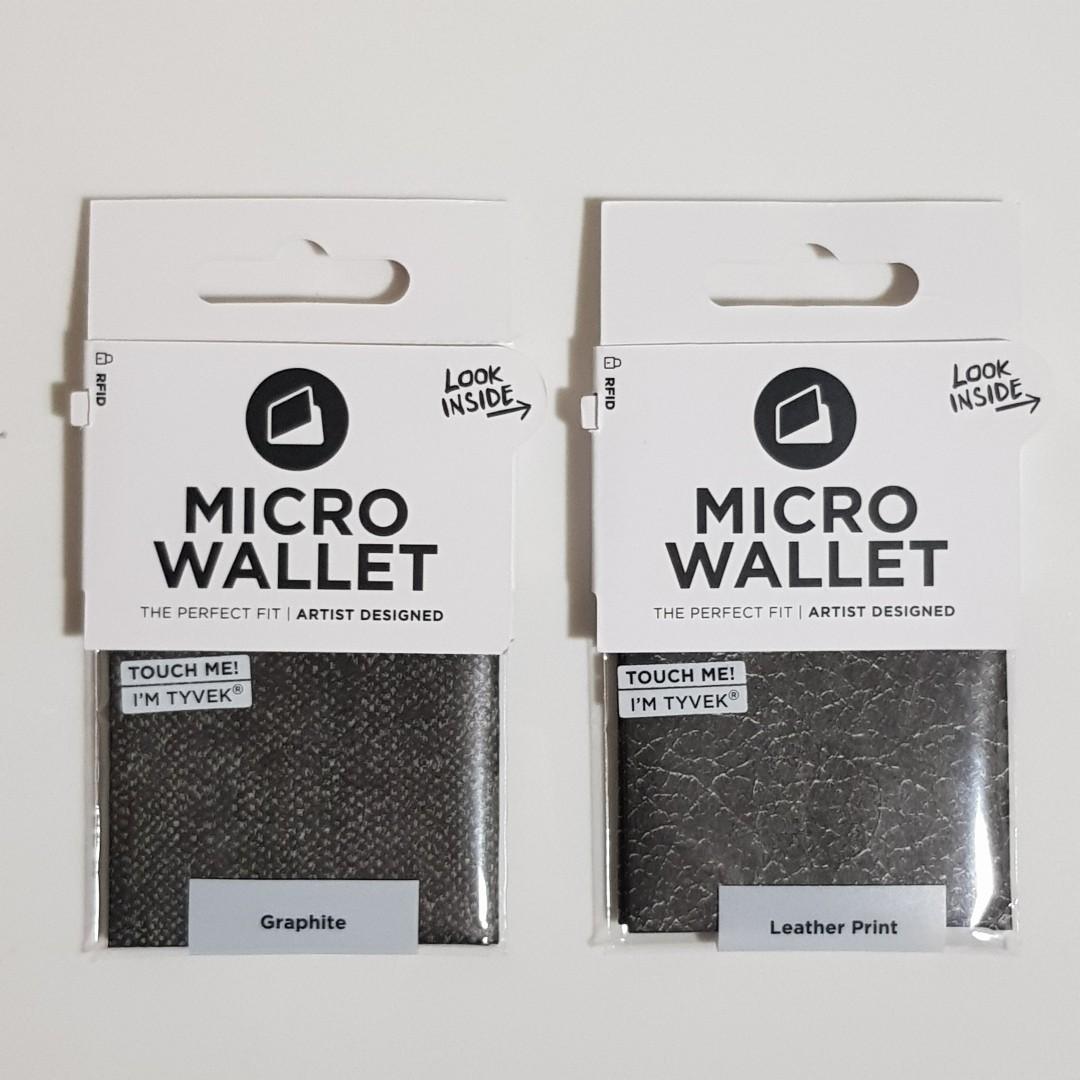Graphite Paper Wallet Mens Micro Wallet