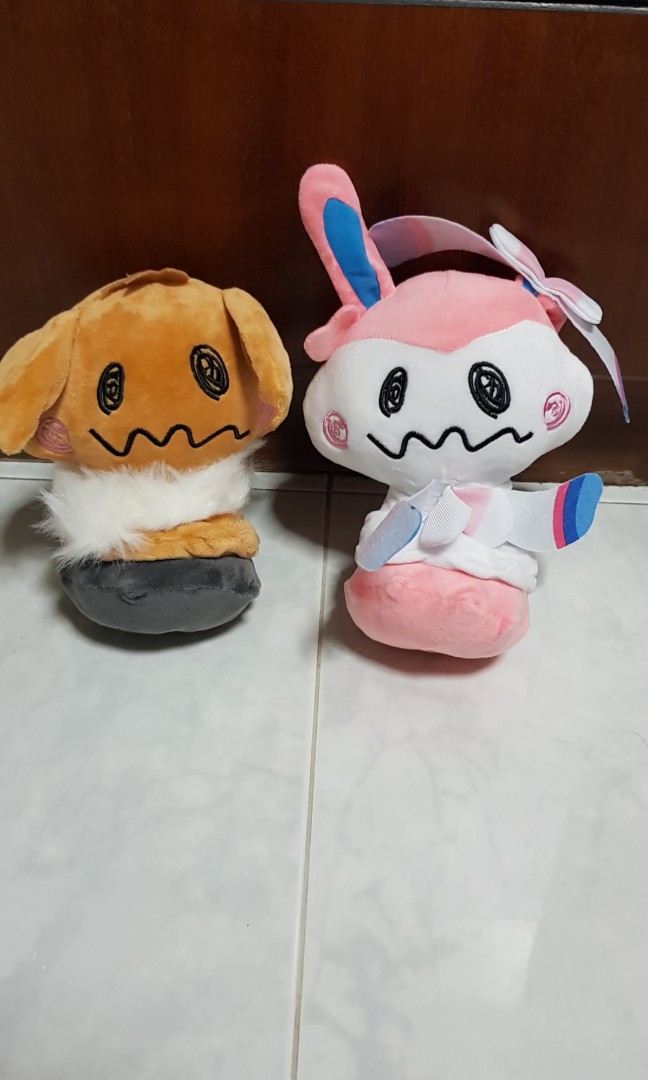 Sylveon mimikyu plush hot sale