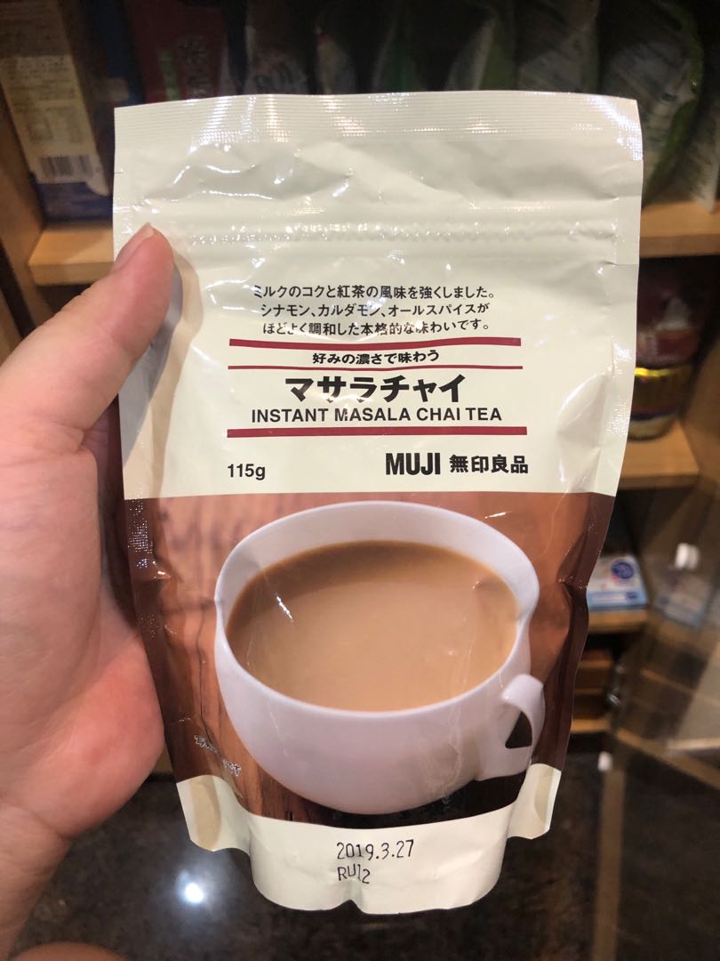 Muji masala chai tea, Food & Drinks, Beverages on Carousell