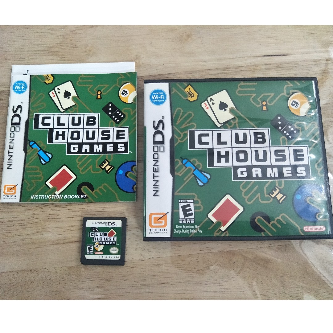 without box&manual) Clubhouse Games, Game
