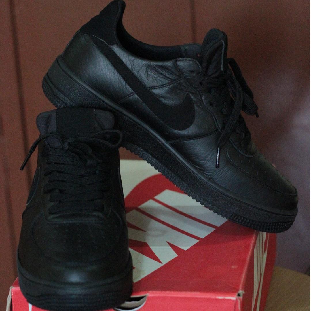 Nike air force hot sale 1 ultraforce low black