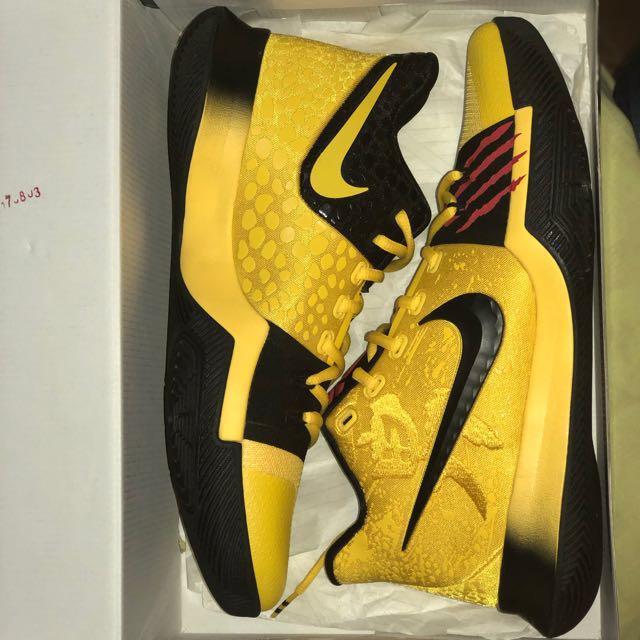 Nike Kyrie 3 Mamba Mentality “Bruce Lee”, Men'S Fashion, Footwear, Sneakers  On Carousell