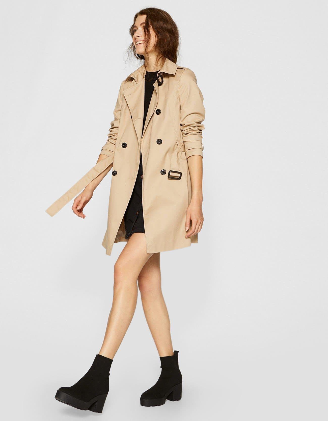 Stradivarius trench coat clearance