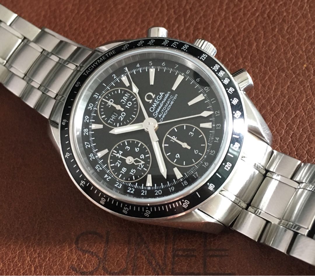 Omega Speedmaster Date Day 3220.50.00》, 名牌, 手錶- Carousell