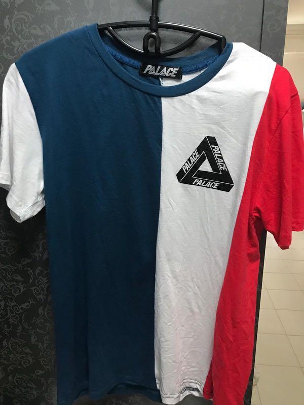 Palace Tri Colour Tee, Men's Fashion 