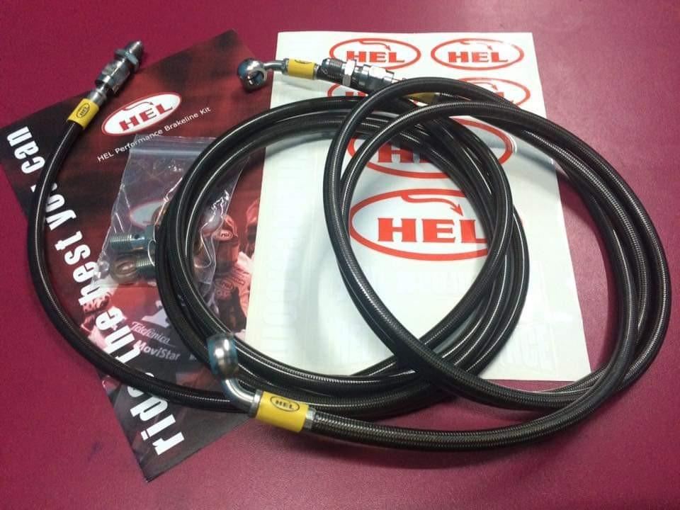 P.O HEL Brake Hose with ABS for Aerox, Motorcycles, Motorcycle