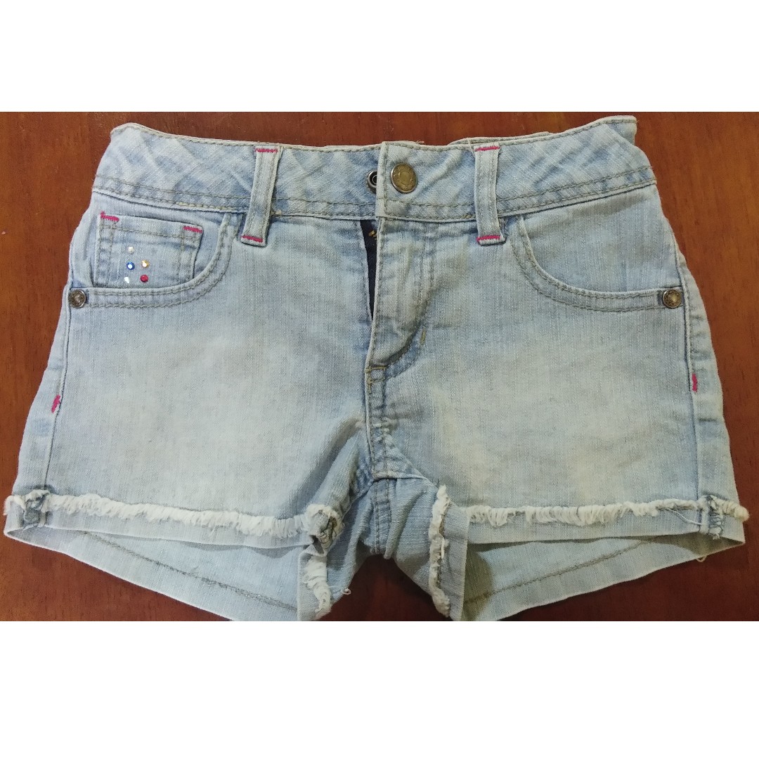 maong short pants