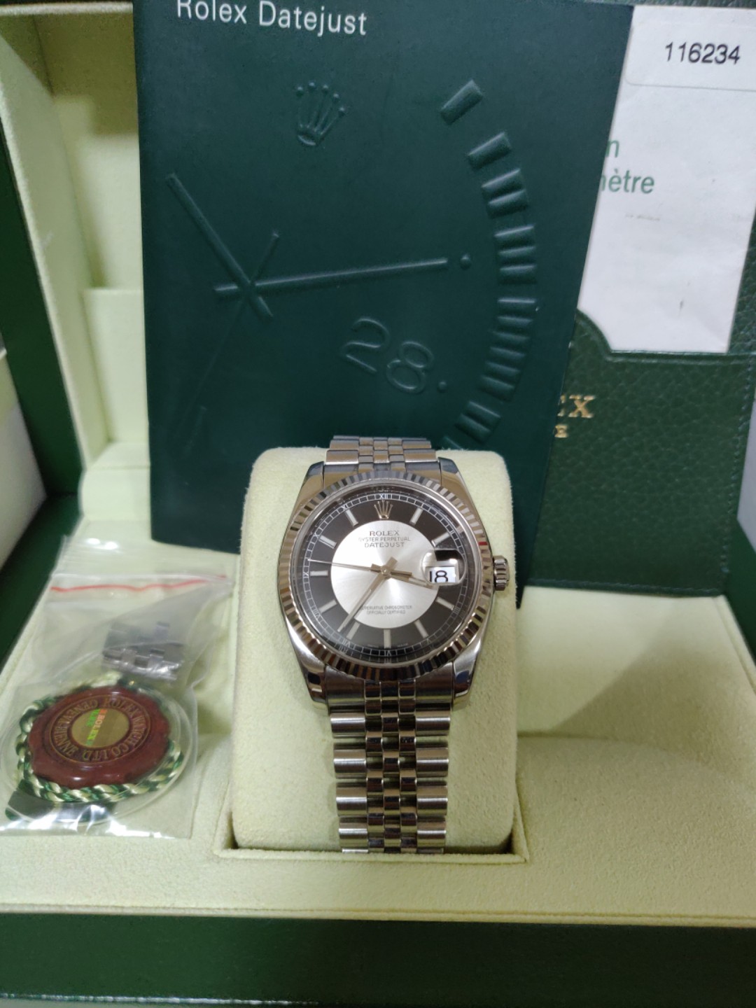 rolex datejust tuxedo