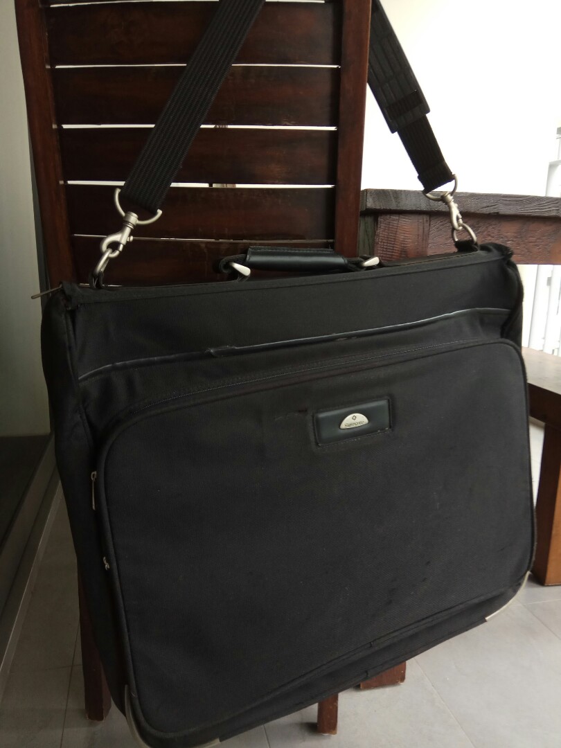Samsonite Travel Garment Bag, Travel, Travel Essentials, Luggage on Carousell