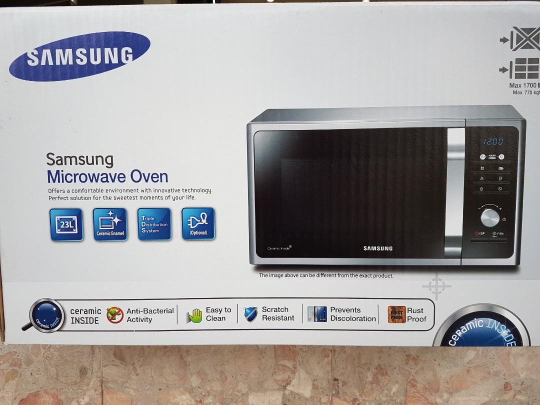 samsung microwave and toaster oven