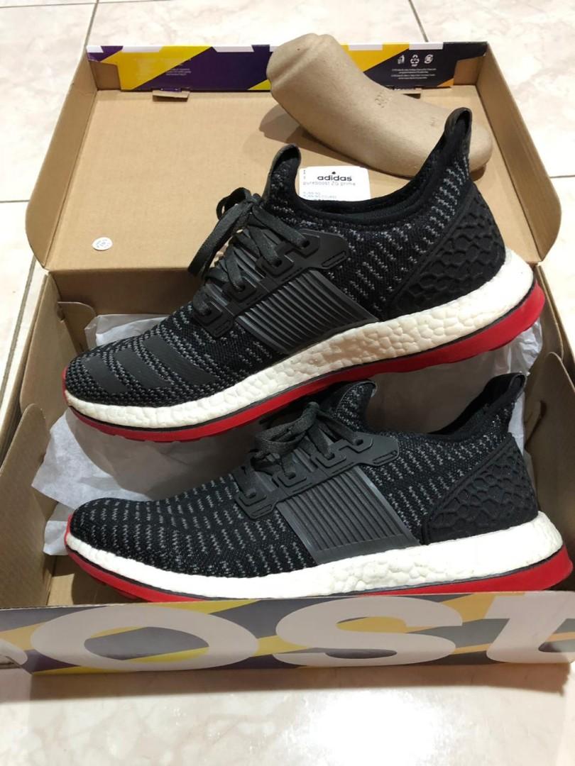 Sepatu Sneakers Adidas Men Original Pure Boost ZG Prime Size 42 Fesyen Pria Sepatu Sneakers di Carousell