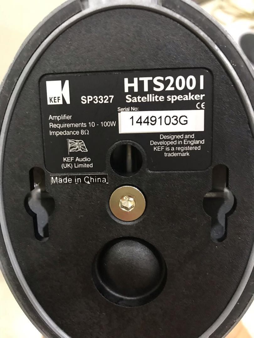 Speaker Set KEF Egg speakers 5.1 channel, Audio, Soundbars, Speakers