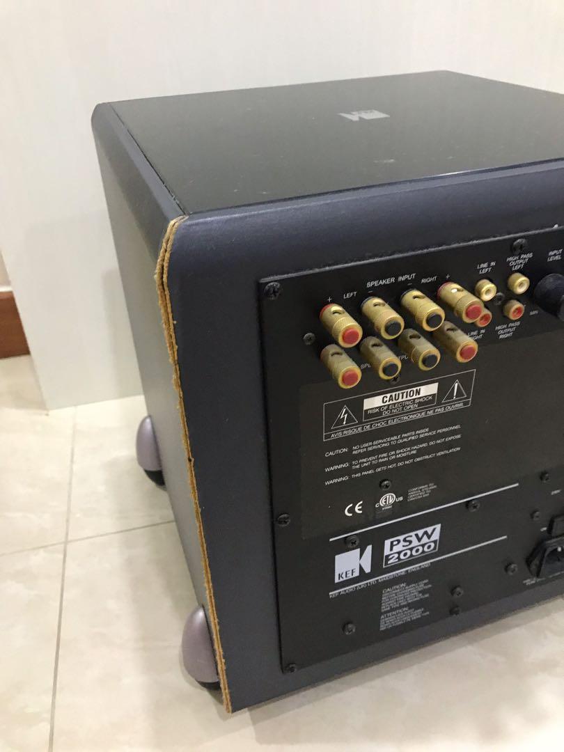 Speaker Set KEF Egg speakers 5.1 channel, Audio, Soundbars, Speakers