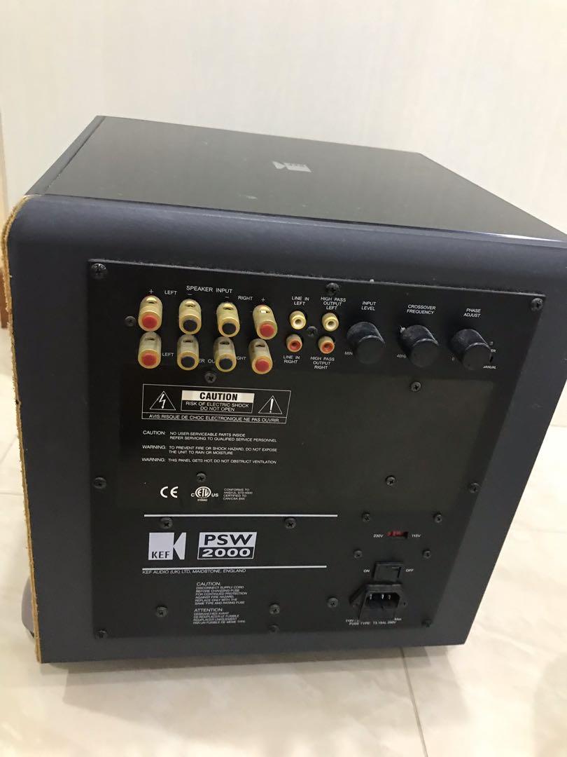 Speaker Set KEF Egg speakers 5.1 channel, Audio, Soundbars, Speakers