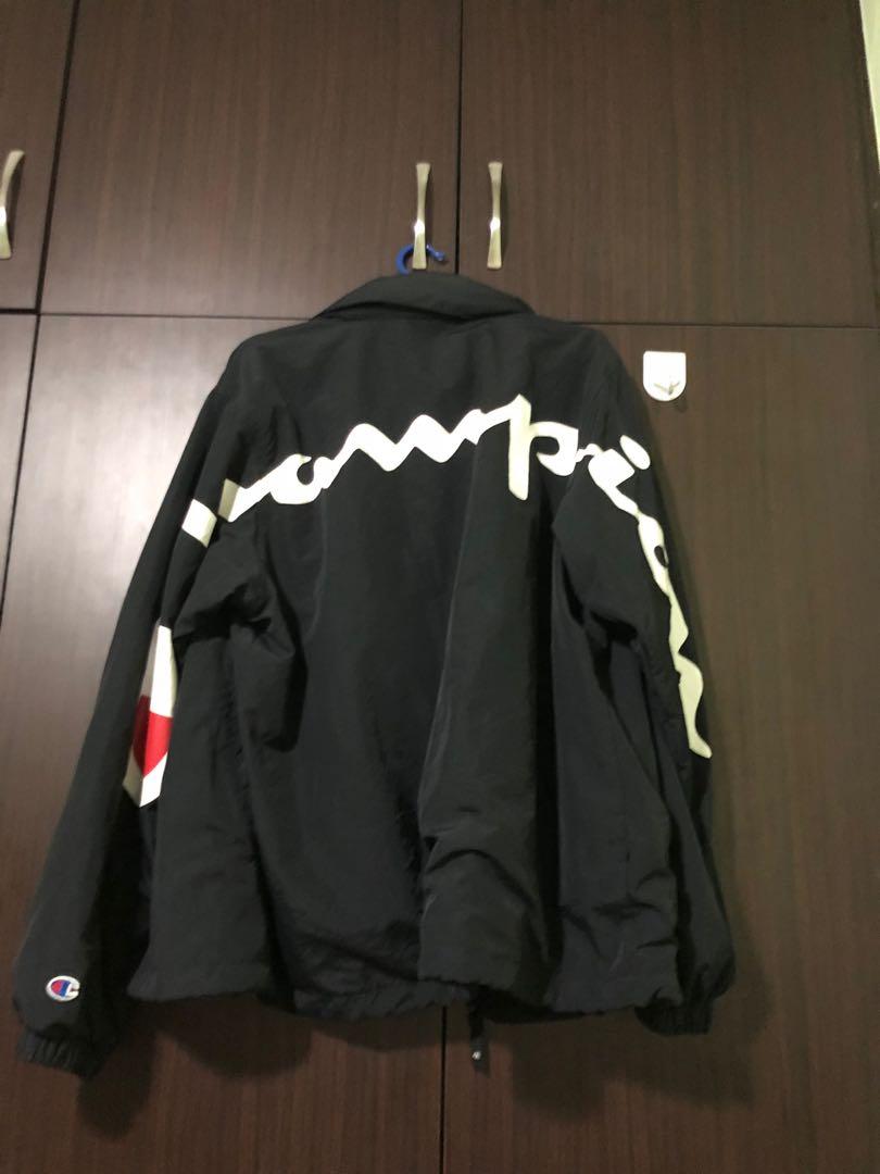 Supreme x Champion Track Jacket Black