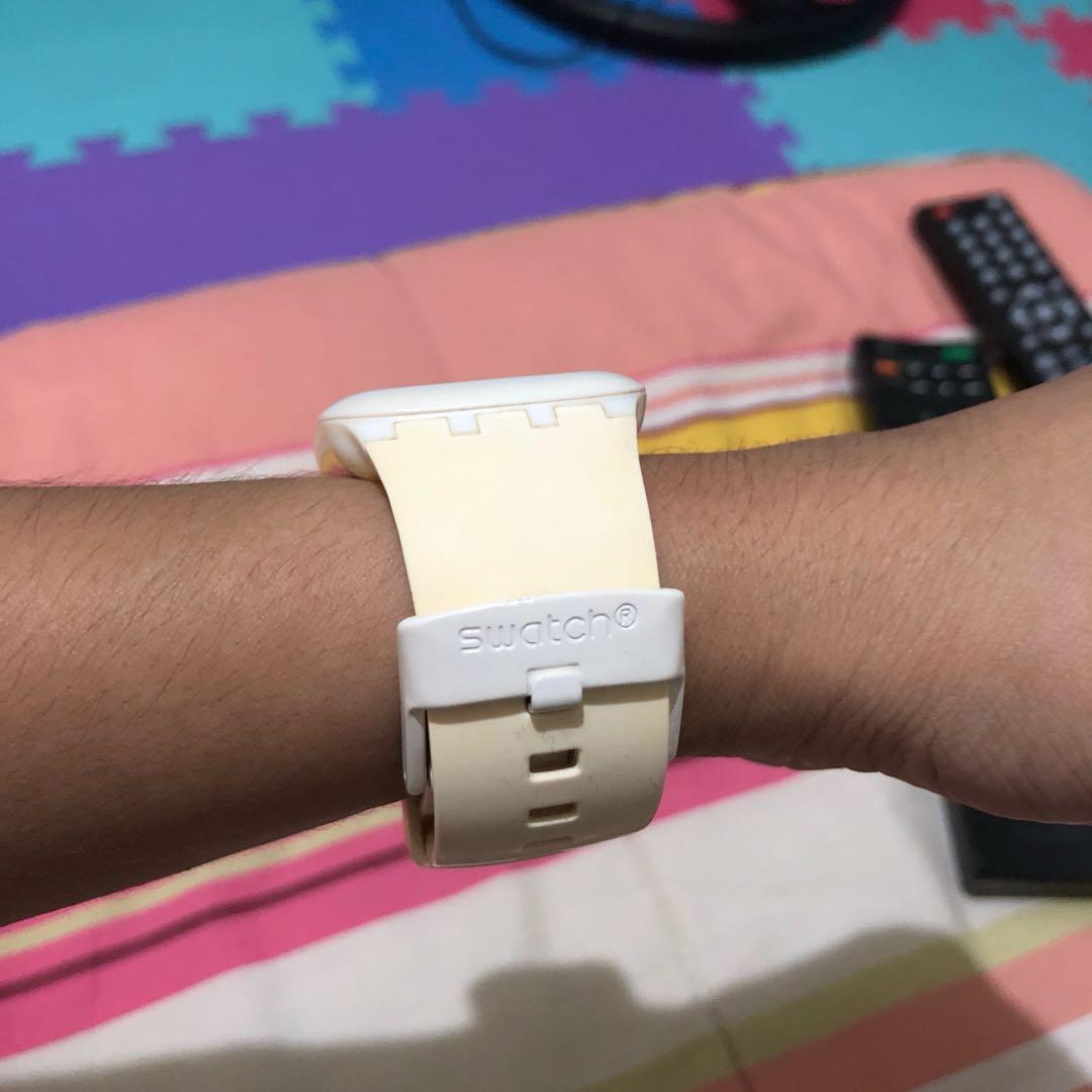 Swatch hotsell touch white
