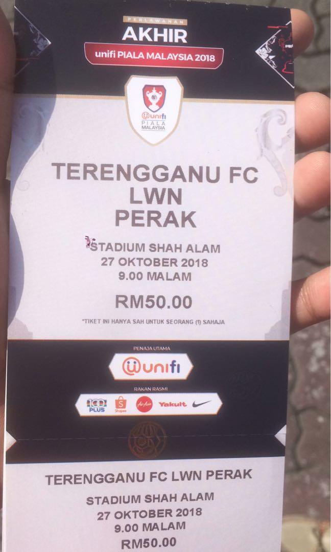Tiket Final Piala Malaysia 2018 Tickets Vouchers Event Tickets On Carousell