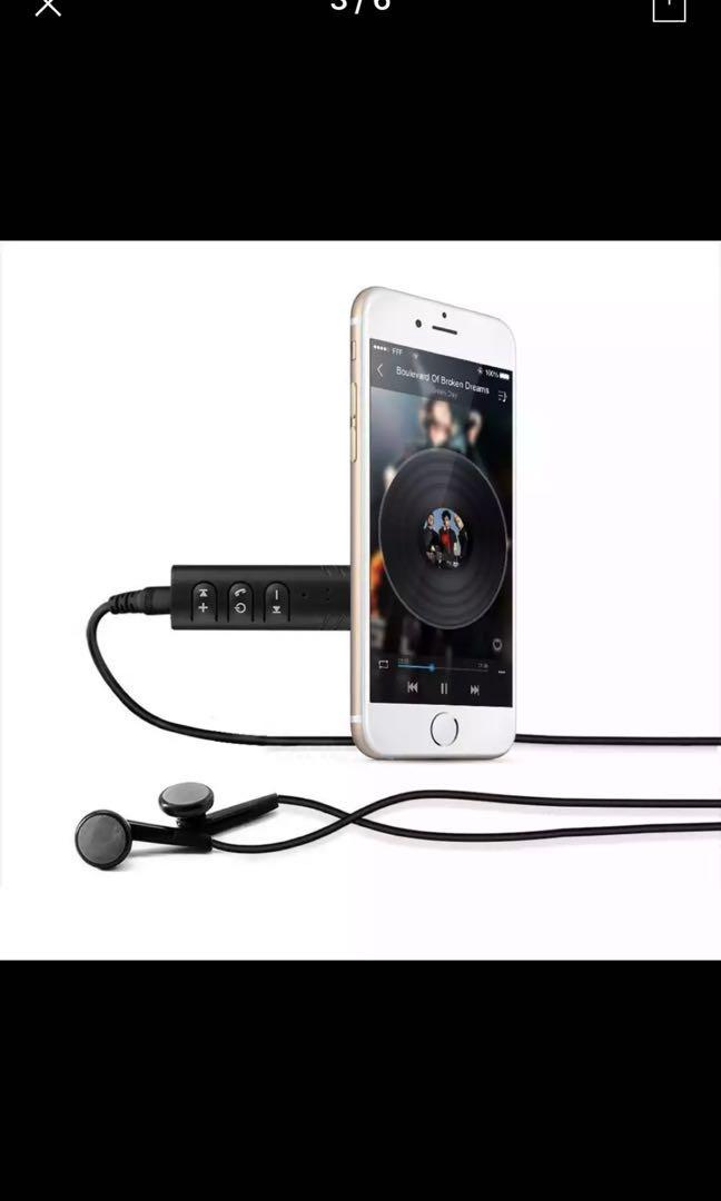 JiuRong Universal Wireless Bluetooth Hands-Free Receiver Adapter Car Kit For AUX Audio Stereo