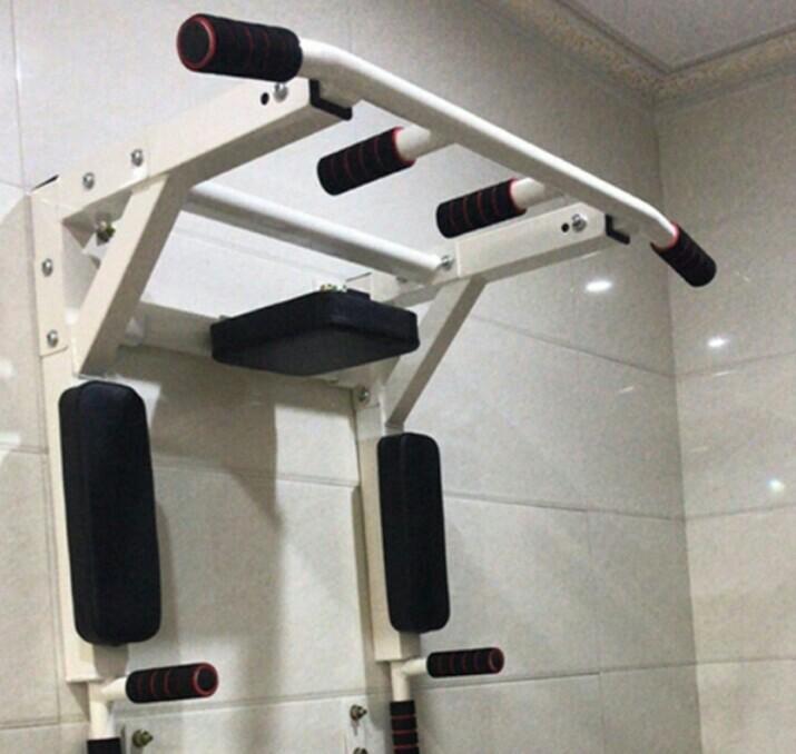 MAMOIu00ae Wall-Mounted Gymnastics Bar With Pull-Up Bar (230 Cm), Wooden