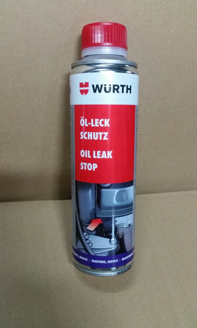 Wurth 引擎止漏劑 Oil Leak STOP 300ml 1支, 汽車配件, 其他 Carousell