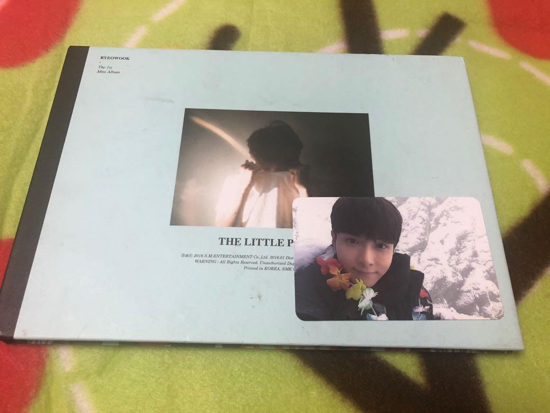 Y Super Junior Ryeowook The Little Prince Album Entertainment K Wave On Carousell