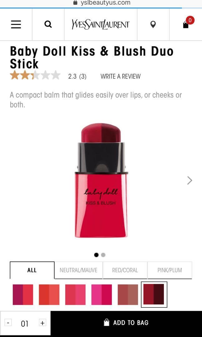 Kiss and blush duo stick discount