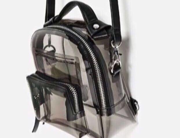 Zara Clear Backpack Olshop Fashion Olshop Wanita di Carousell