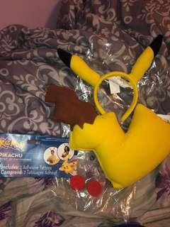 Pikachu accessory kit for Halloween custome