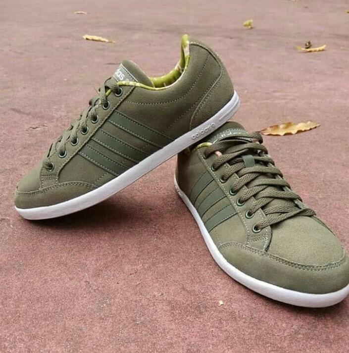 Adidas Neo Caflaire New Green Army Original Bnwb Men S Fashion
