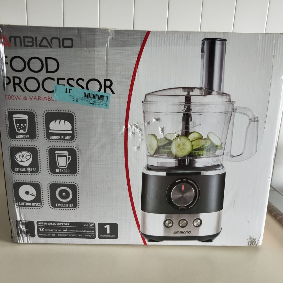 $10 Ambiano food processor: so far so good! Made tabbouleh and it