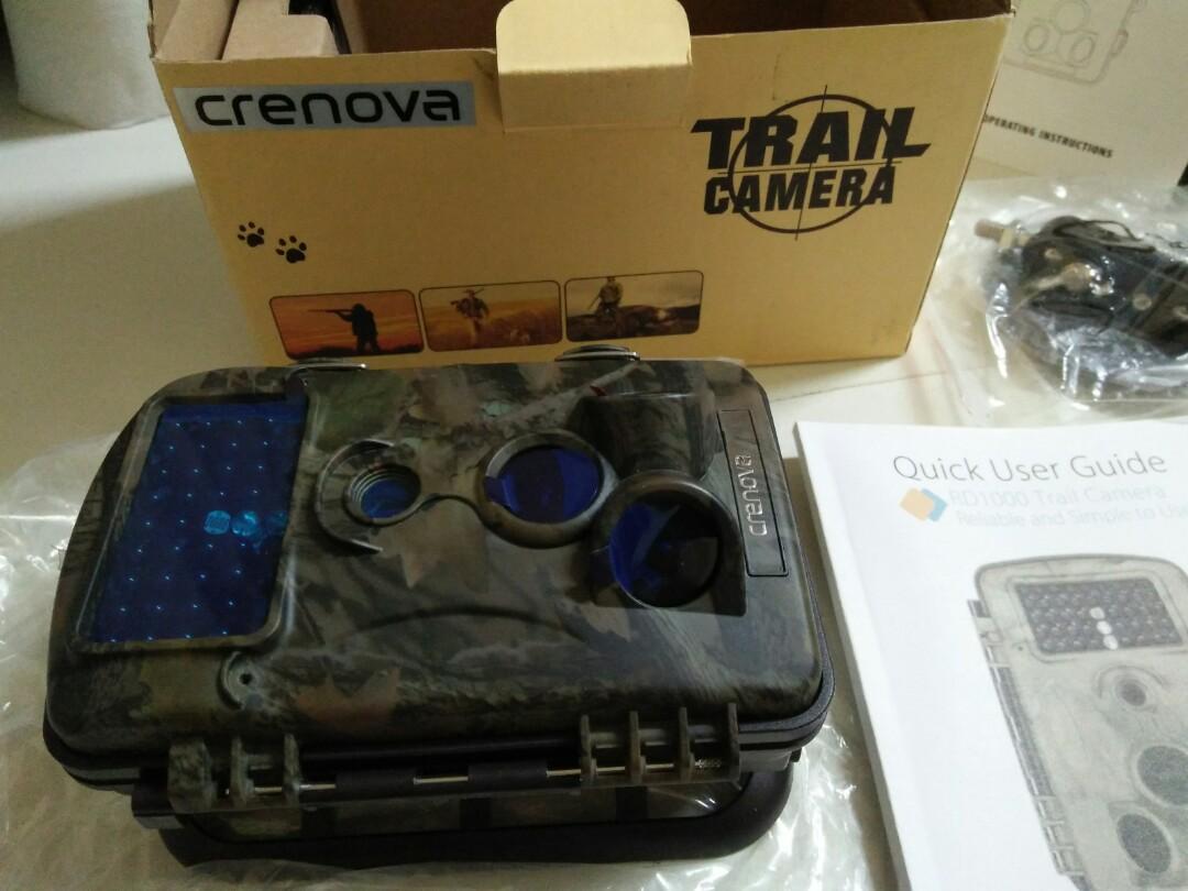Brand New Crenova Trail Camera, Photography, Cameras on Carousell