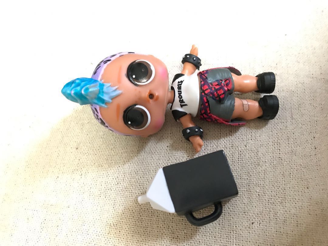 Brand New Ultra Rare Confetti Pop L.O.L Lol doll Punk Boi Full