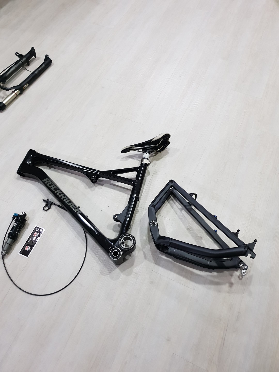 Btwin rockrider frame only, Bicycles \u0026 PMDs, Bicycles, Mountain Bikes on  Carousell