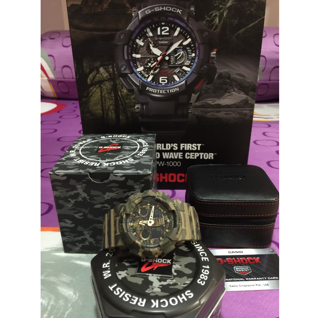 g shock camouflage series
