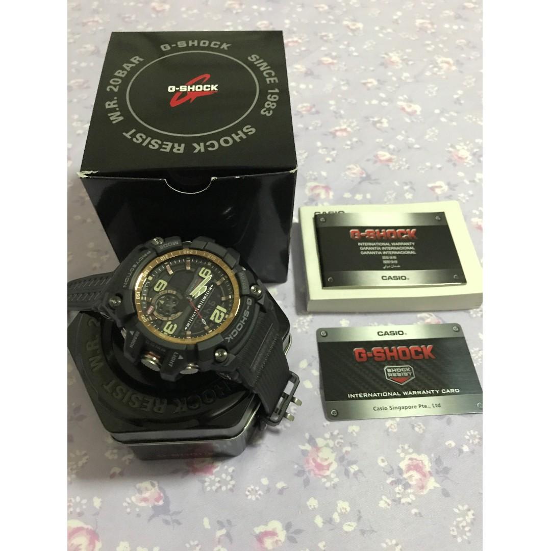 Casio G Shock Mudmaster Analog Digital Twin Sensor Gg 1000 1a5 Gg1000 1a5 Men S Watch Men S Fashion Watches On Carousell