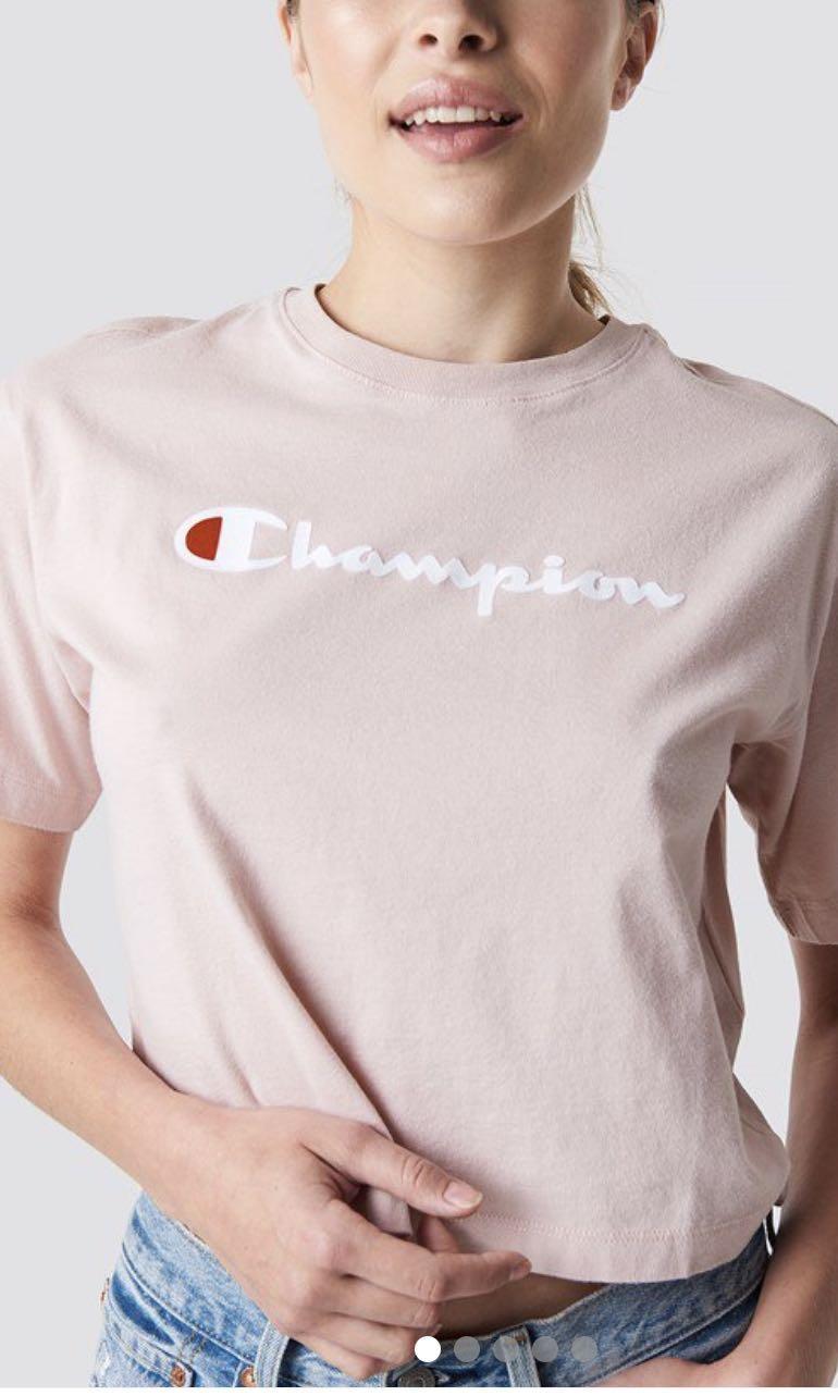 champion crewneck tee